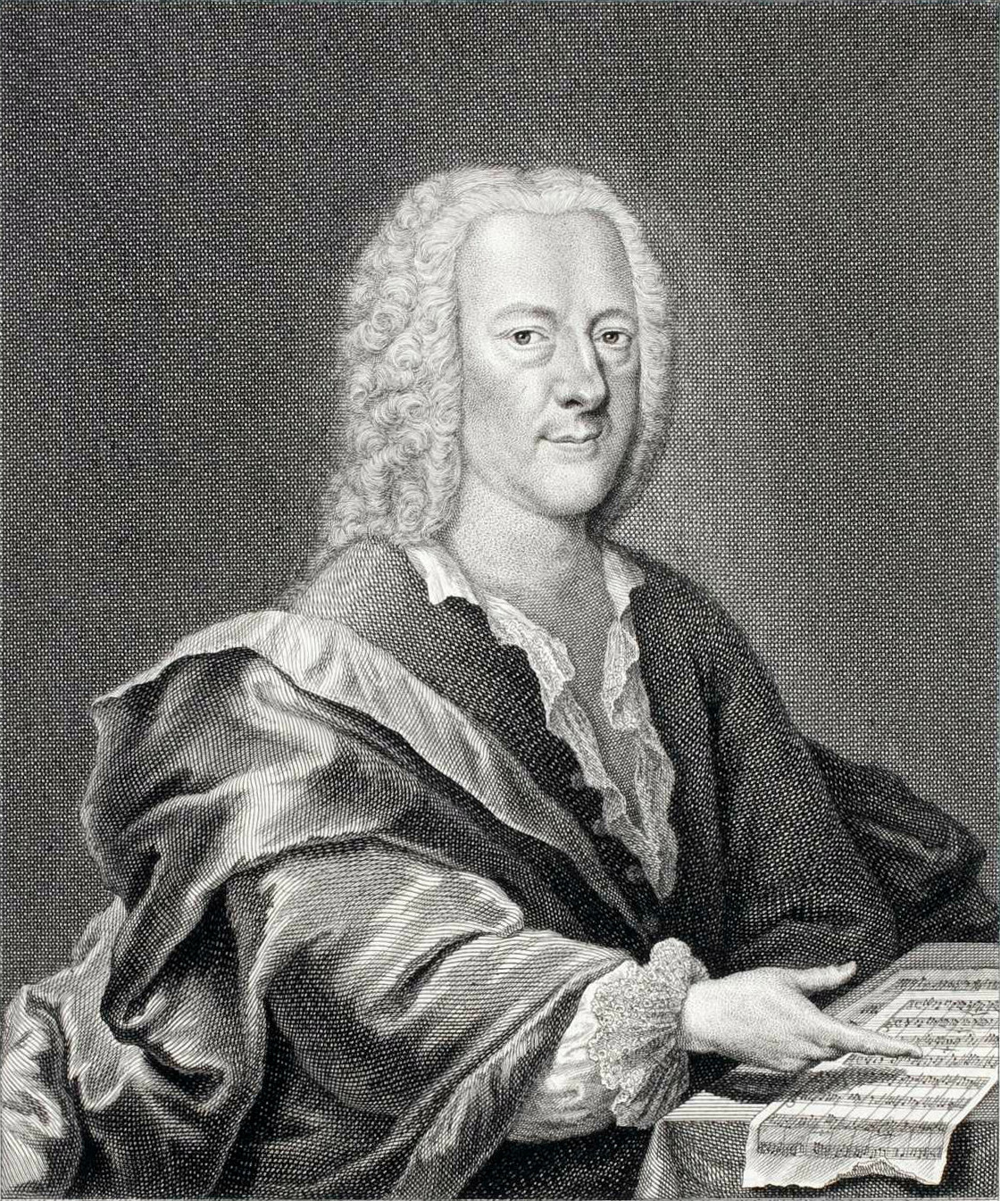 Georg Philipp Telemann by Georg Lichtensteger