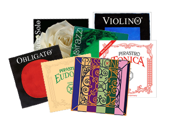 Pirastro Geigensaiten, Bratschensaiten, Cellosaiten und Kontrabasssaiten bei PAGANINO