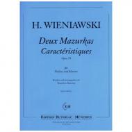 Wieniawski, H.: 2 Mazurkas Caracterist. Op. 19 