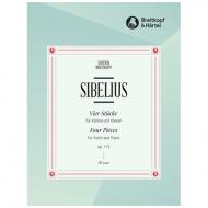 Sibelius, J.: Vier Stücke Op. 115 