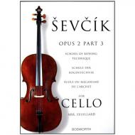 Sevcik, O.: Schule der Bogentechnik für Cello op. 2 Heft 3 