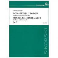Reinecke, C.: Sonate D-Dur Nr. 2 Op. 89 
