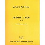 Wolf-Ferrari, E.: Sonate Op. 30 G-Dur 