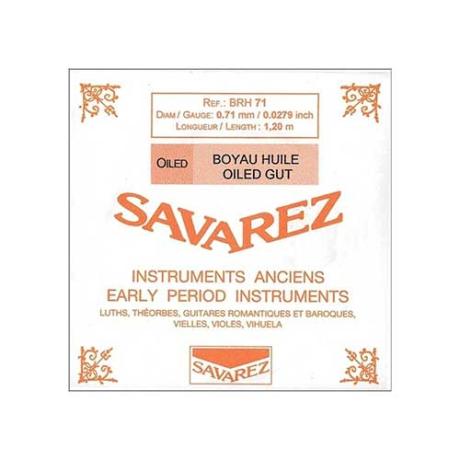 SAVAREZ Diskantgamben Saite D6 4,82 mm