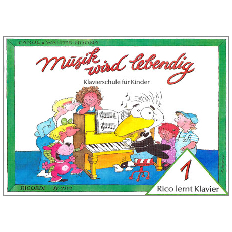 Musik wird lebendig – Rico lernt Klavier 1 