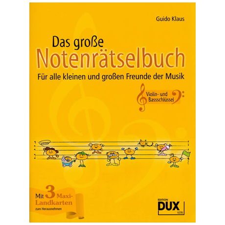 Klaus, G.: Das große Notenrätselbuch – Violin- und Bassschlüssel