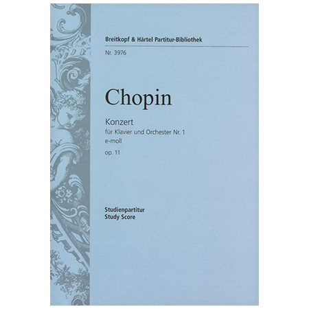 Chopin, F.: Klavierkonzert Nr. 1 e-Moll Op. 11 