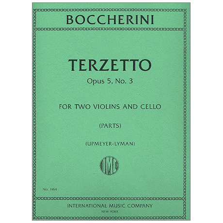 Boccherini, L.: Terzetto Op. 54/3 