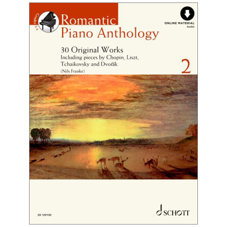 Romantic Piano Anthology – Band 2 (+Online Audio) 