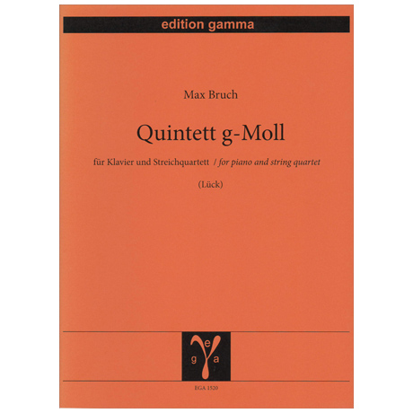 Bruch, M.: Klavierquintett g-Moll 