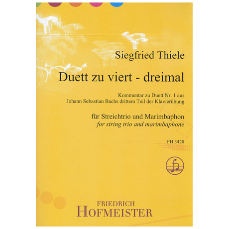 Thiele, S.: Duett zu viert – dreimal 