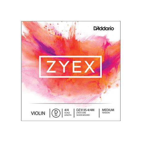ZYEX Violinsaite D von D'Addario 4/4 | mittel
