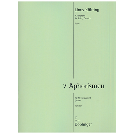 Köhring, L.: 7 Aphorismen (2014) 