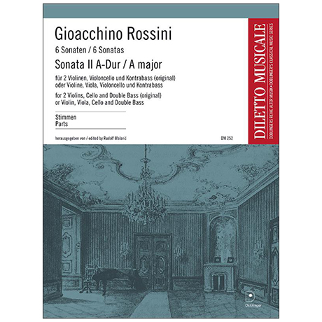 Rossini, G. A.: Sonata Nr. 2 A-Dur – Stimmen 
