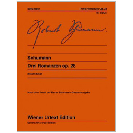 Schumann, R.: 3 Romanzen Op. 28 