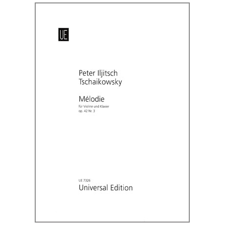 Tschaikowski, P. I.: Melodie Op. 42/3 