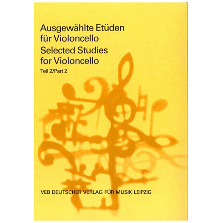 Lösche, H.: Ausgewählte Etüden für Violoncello Teil 2 