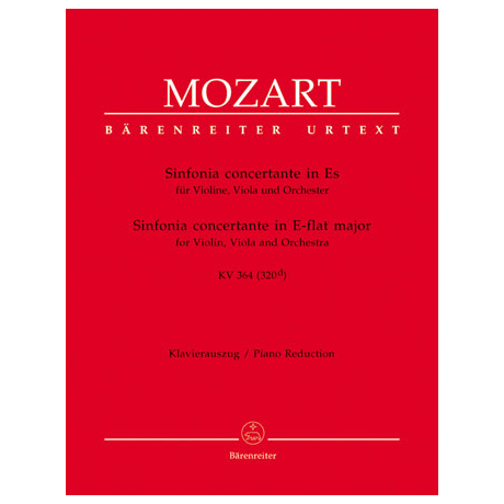 Mozart, W. A.: Sinfonia concertante KV 364 (320d) Es-Dur 