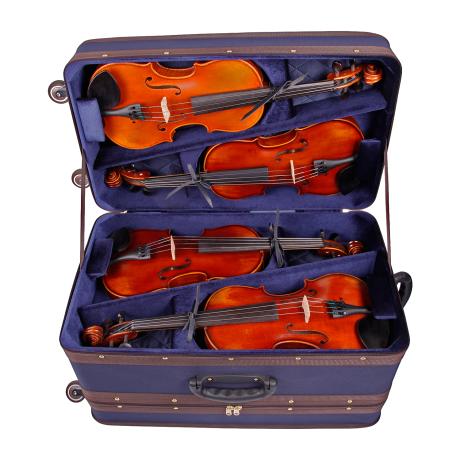AMATO Multi 8 Violinkoffer 4/4 | blau