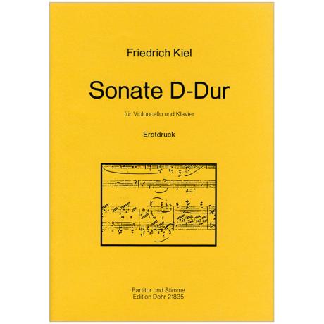 Kiel, F.: Violoncellosonate D-Dur o. Op. 
