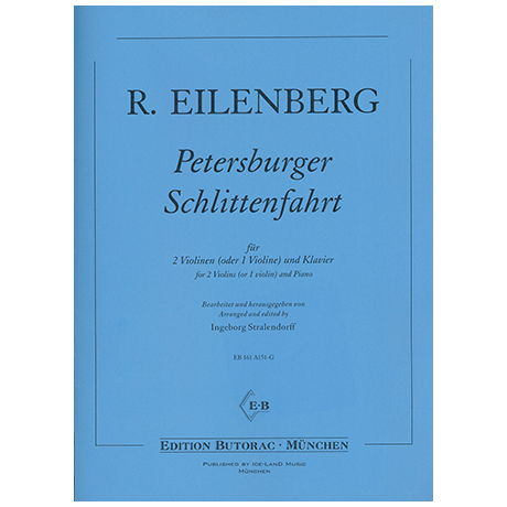 Eilenberg, R.: Petersburger Schlittenfahrt 