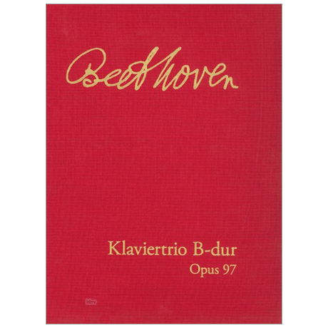 Beethoven, L. v.: Klaviertrio Op. 97 »Erzherzog-Trio« – Faksimile 