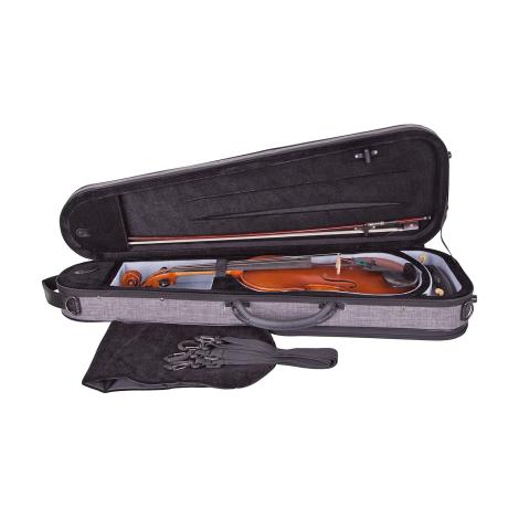 PACATO Student Violinetui 4/4 | grau