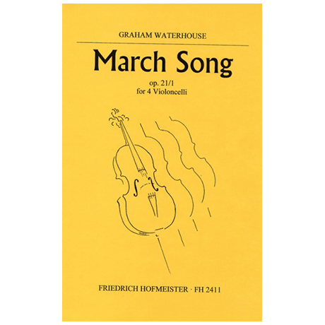 Waterhouse, G.: March Song Op. 21/1 