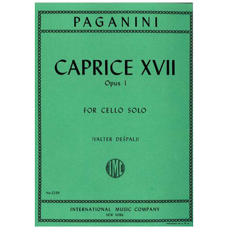 Paganini, N.: Caprice XVII Op. 1 (Despalj) 