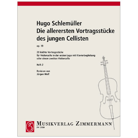 Schlemüller, H.: Die allerersten Vortragsstücke Op. 19 Heft 2 