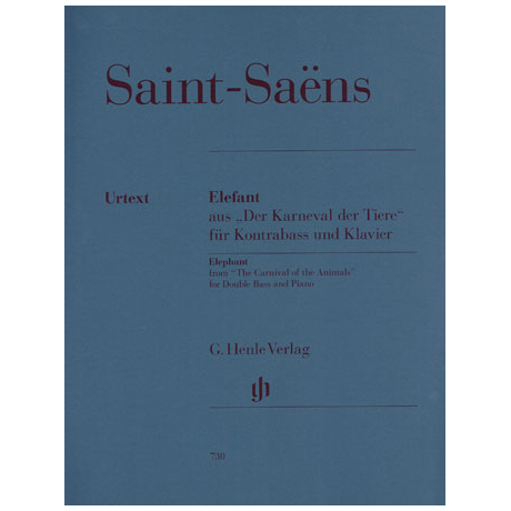 Saint-Saëns, C.: Elefant aus Karneval der Tiere 