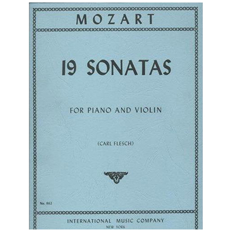 Mozart, W. A.: Sämtliche Violinsonaten (Flesch) 