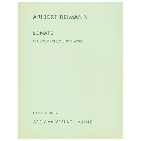 Reimann, A.: Sonate 