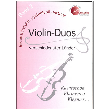 Violin-Duos verschiedenster Länder Band 2 
