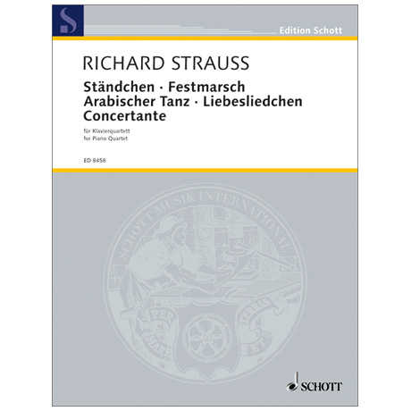 Strauss, R.: Ständchen · Festmarsch · Arabischer Tanz · Liebesliedchen · Concertante 