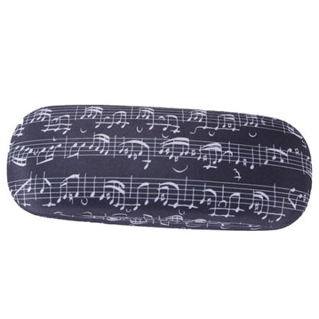 Brillenbox Notes schwarz