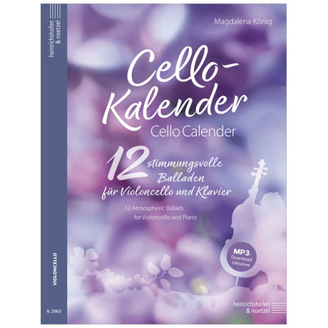 König, M.: Cello Kalender (+Online Audio) 