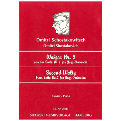 Schostakowitsch, D.: Walzer Nr. 2 aus der Suite Nr. 2 für Jazz-Orchester 