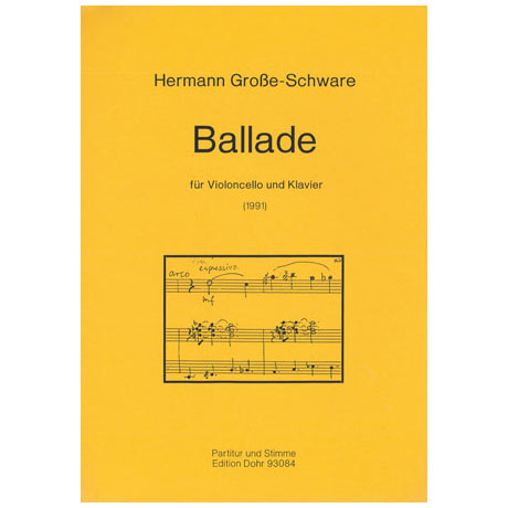 Große-Schware, H.: Ballade (1991) 