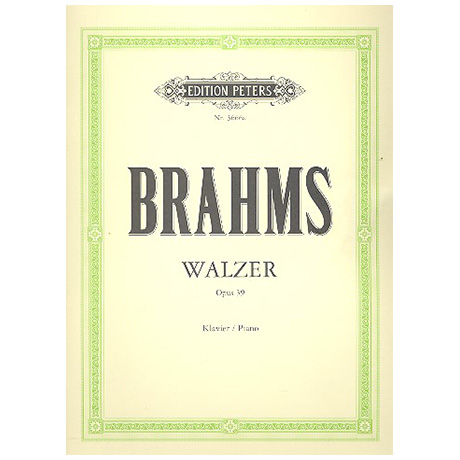 Brahms, J.: Walzer Op. 39 