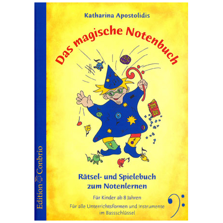Apostolidis, K.: Das magische Notenbuch (im Bassschlüssel) 
