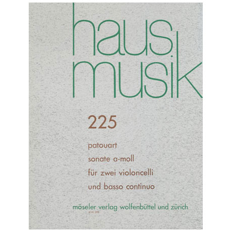 Patouart, L. F. J.: Sonate a-Moll 