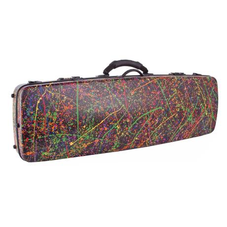 WUNDERKIND Macolato Violin Case 4/4 | schwarz/bunt