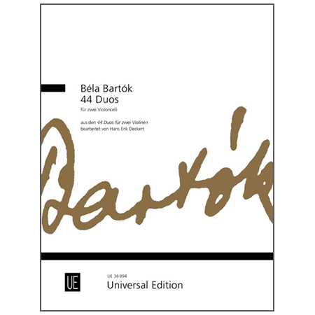 Bartók, B.: 44 Duos 