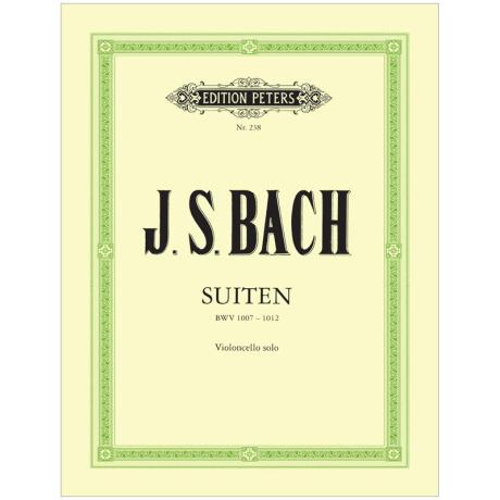 Bach, J. S.: 6 Cello-Suiten BWV 1007-1012 