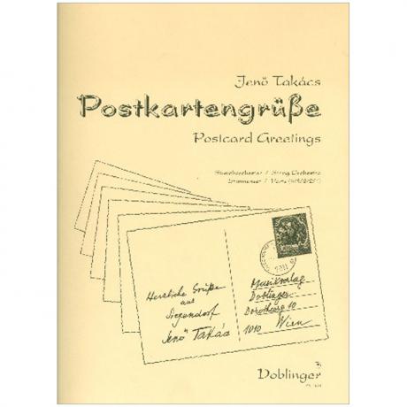 Takacs, J.: Postkartengrüße (1987) Violoncello