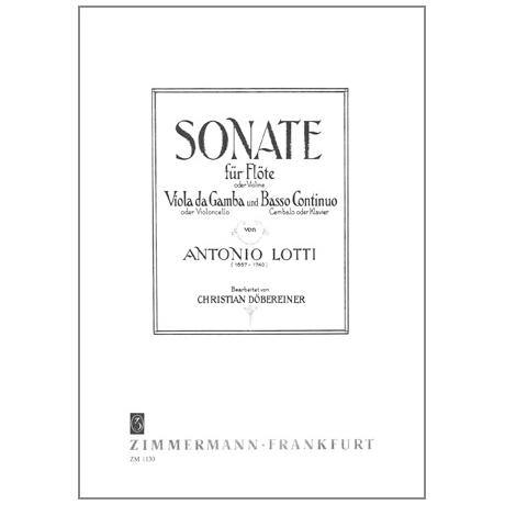 Lotti, A.: Sonate