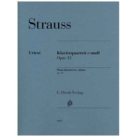 Strauss, R.: Klavierquartett c-moll op. 13 