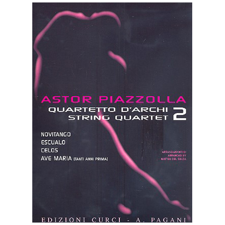 Piazzolla für Streichquartett Band 2 