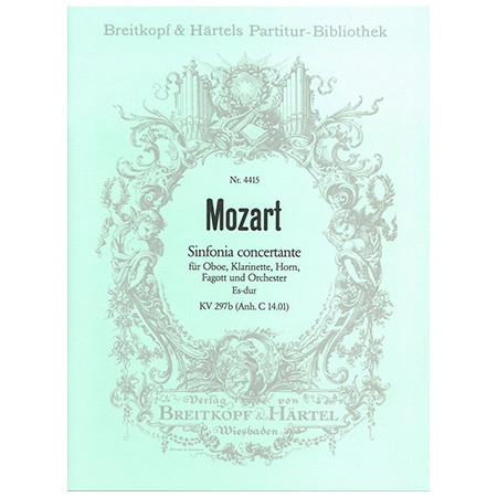 Mozart, W. A.: Sinfonia concertante Es-Dur KV 297b (Anh. C 14.01) 